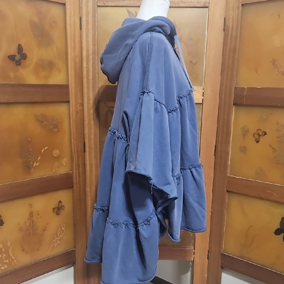 Oli & Hali Blue Hooded Sweatshirt - Picture 7 of 11